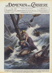 Die Besatzung eines finnischen Bootes (sieben Matrosen und eine Köchin) wurde im Nordmeer vom Sturm überrascht